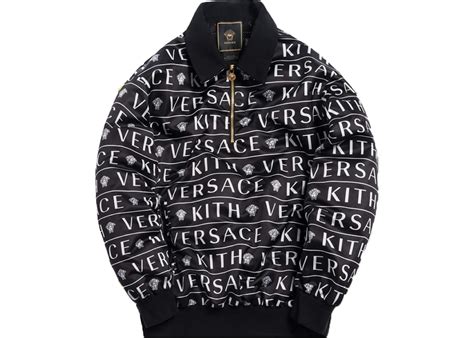 versace kith quarter zip